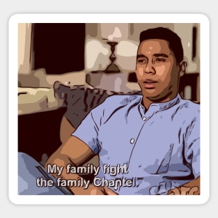 family chantel Sticker